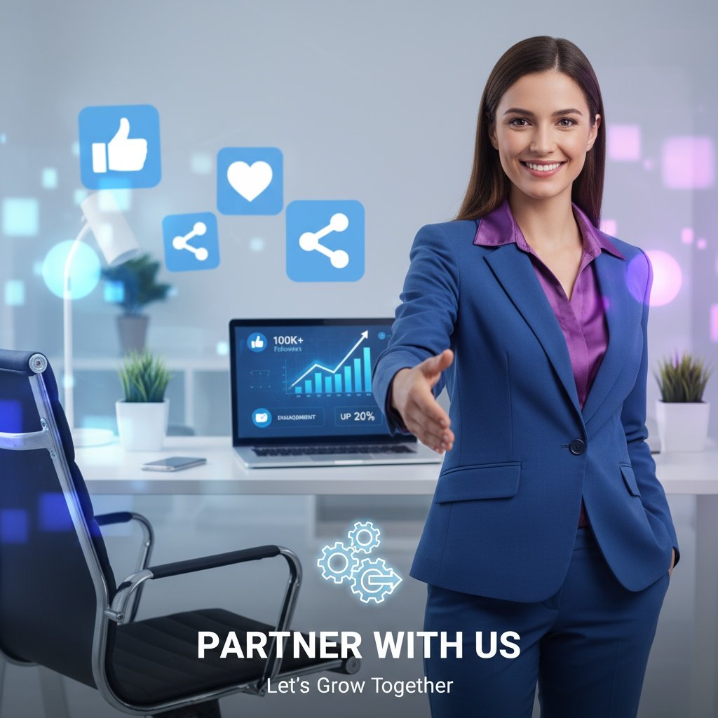 Ready to partner with us for social media success
