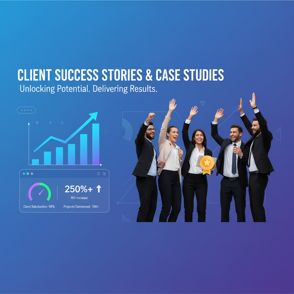 Client success stories - business growth and results
