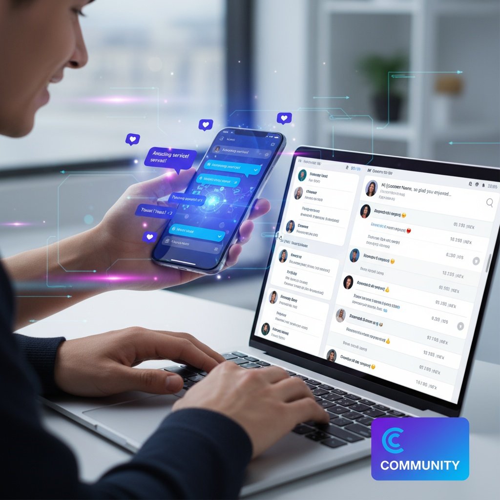 Engagement and community management service